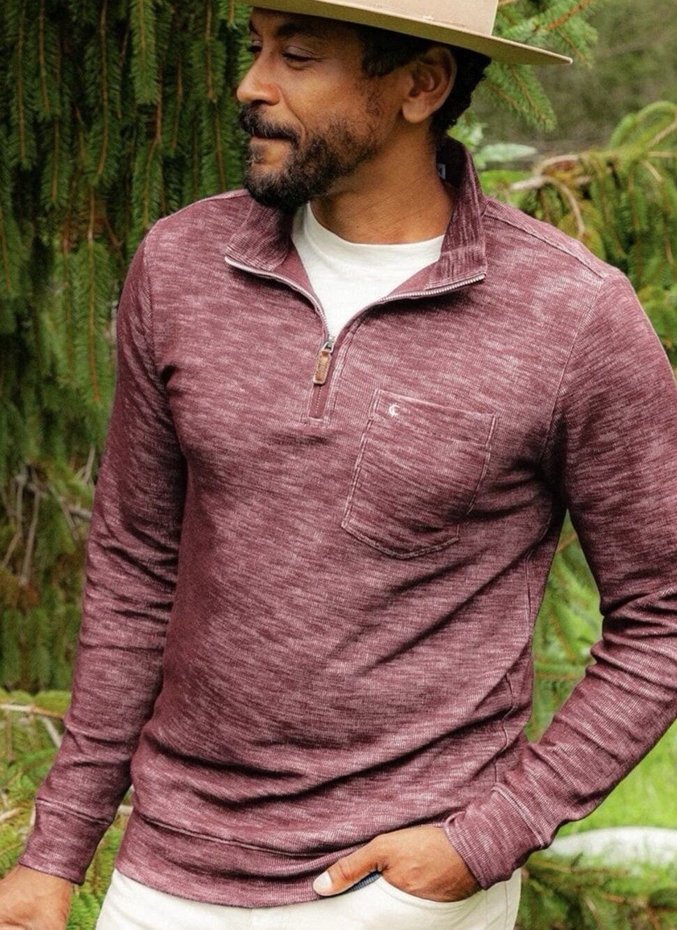 Criquet Crossroads Pullover Quarter Zip Size M